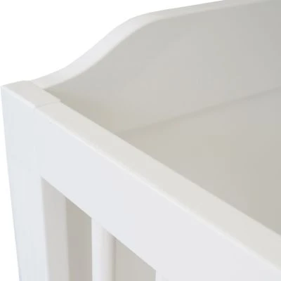 Lit Bébé à Barreaux Opéra Blanc (60 X 120 Cm) 5 Lit Bébé à Barreaux Opéra Blanc (60 X 120 Cm) – Image 5