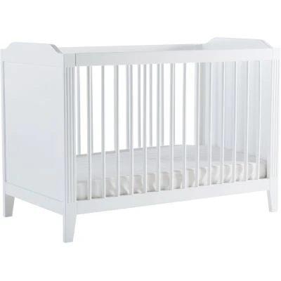 Lit Bébé à Barreaux Opéra Blanc (60 X 120 Cm) 1 Lit Bébé à Barreaux Opéra Blanc (60 X 120 Cm)