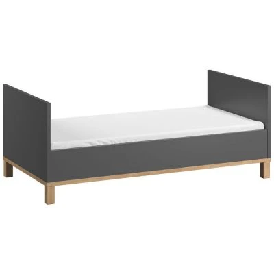 VOX Lit Bébé évolutif Altitude Graphite/bois (70 X 140 Cm) 4 VOX Lit Bébé évolutif Altitude Graphite/bois (70 X 140 Cm) – Image 4