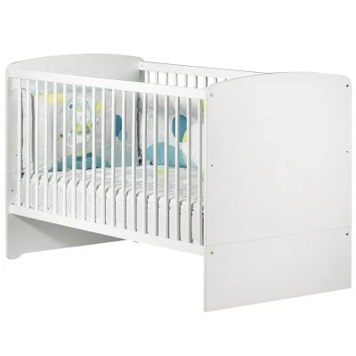 Lit Bébé évolutif New Basic Little Big Bed Blanc (70 X 140 Cm) 3 Lit Bébé évolutif New Basic Little Big Bed Blanc (70 X 140 Cm) – Image 3