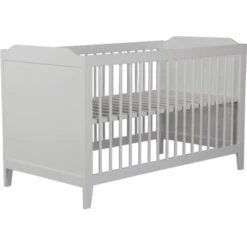 Lit Bébé évolutif Opéra Gris (70 X 140 Cm) 10 Lit Bébé évolutif Opéra Gris (70 X 140 Cm) -Bébé Rêves Promos Magasin lit bebe evolutif opera gris 70 x 140 cm 3