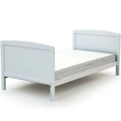 Lit évolutif En Bois De Hêtre Essentiel Blanc (70 X 140 Cm) -Bébé Rêves Promos Magasin lit evolutif en bois de hetre essentiel blanc 70 x 140 cm 3