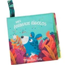 Moulin Roty Livre Bébé D'activités Dans La Jungle