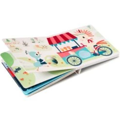 Lilliputiens Livre Bébé Tactile Et Sonore Vrooom -Bébé Rêves Promos Magasin livre bebe tactile et sonore vrooom 3
