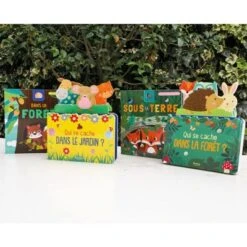 Livre Cache-cache Dans La Forêt -Bébé Rêves Promos Magasin livre cache cache dans la foret 7