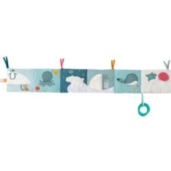 Livre D'éveil En Tissu 3 En 1 Océan -Bébé Rêves Promos Magasin livre d eveil en tissu 3 en 1 ocean 3