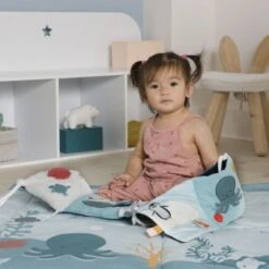 Livre D'éveil En Tissu 3 En 1 Océan -Bébé Rêves Promos Magasin livre d eveil en tissu 3 en 1 ocean 6