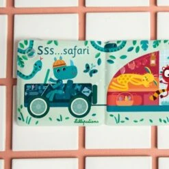 Lilliputiens Livre De Bain Magique à Ventouses Safari -Bébé Rêves Promos Magasin livre de bain magique a ventouses safari 7