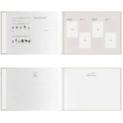 Livre Souvenirs D'école En Lin (8 Périodes Scolaires) 8 Livre Souvenirs D'école En Lin (8 Périodes Scolaires) -Bébé Rêves Promos Magasin livre souvenirs d ecole en lin 8 periodes scolaires 3