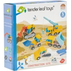 Tender Leaf Lot D'engins De Construction 7 Tender Leaf Lot D'engins De Construction -Bébé Rêves Promos Magasin lot d engins de construction 4