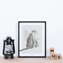 Lot De 2 Affiches Léopard Stay Wild & Free (30 X 40 Cm) -Bébé Rêves Promos Magasin lot de 2 affiches leopard stay wild free 30 x 40 cm 5