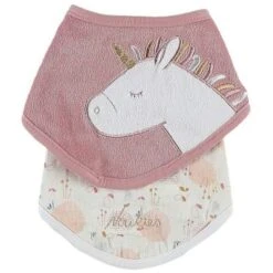 Lot De 2 Bavoirs Bandanas En éponge Lina & Joy