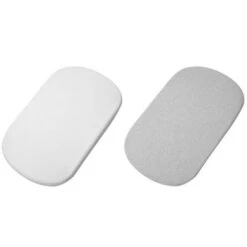 Maxi-Cosi Lot De 2 Draps Housse Pour Berceau Cododo Iora Blanc Et Gris