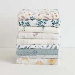 Cam Cam Copenhagen Lot De 2 Langes En Coton Bio Pressed Leaves (70 X 70 Cm) -Bébé Rêves Promos Magasin lot de 2 langes en coton bio pressed leaves 70 x 70 cm 4