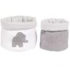 NATTOU Lot De 2 Paniers De Rangement Tembo