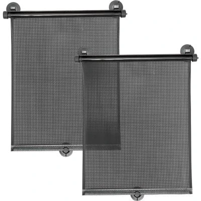 Dooky Lot De 2 Pare-soleil Enrouleur Noir Pour Voiture 1 Dooky Lot De 2 Pare-soleil Enrouleur Noir Pour Voiture