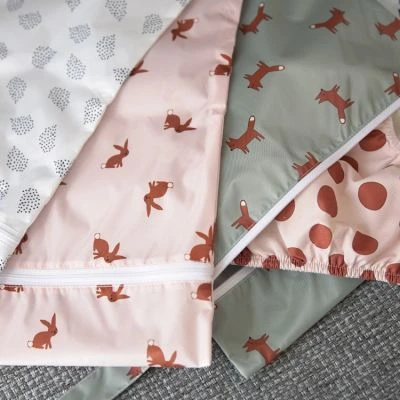 LÄSSIG Lot De 2 Pochettes à Goûter Little Forest Lapin 6 LÄSSIG Lot De 2 Pochettes à Goûter Little Forest Lapin – Image 6