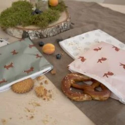 LÄSSIG Lot De 2 Pochettes à Goûter Little Forest Lapin 15 LÄSSIG Lot De 2 Pochettes à Goûter Little Forest Lapin -Bébé Rêves Promos Magasin lot de 2 pochettes a gouter little forest lapin 7