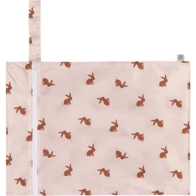 LÄSSIG Lot De 2 Sacs à Couches Imperméables Little Forest Lapin 2 LÄSSIG Lot De 2 Sacs à Couches Imperméables Little Forest Lapin – Image 2