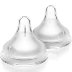 Lansinoh Lot De 2 Tétines Natural Wave® Spécial Allaitement Débit Moyen