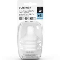 Suavinex Lot De 2 Tétines Symétriques SX PRO En Silicone Débit M (6 Mois) -Bébé Rêves Promos Magasin lot de 2 tetines symetriques sx pro en silicone debit m 6 mois 8
