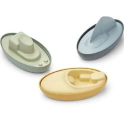 Liewood Lot De 3 Bateaux Deborah Multi Bleu Baleine