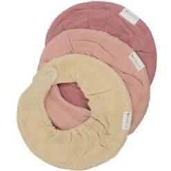 Lot De 3 Bavoirs Bandanas Pastel Flower