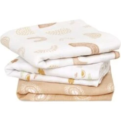 Aden + Anais Lot De 3 Langes En Coton Keep Rising (70 X 70 Cm)