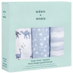 Aden + Anais Lot De 3 Langes En Coton Rising Star (70 X 70 Cm) 7 Aden + Anais Lot De 3 Langes En Coton Rising Star (70 X 70 Cm) -Bébé Rêves Promos Magasin lot de 3 langes en coton rising star 70 x 70 cm 4