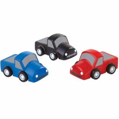 Plan Toys Lot De 3 Mini Camions 1 Plan Toys Lot De 3 Mini Camions
