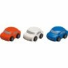Plan Toys Lot De 3 Voitures Familiales