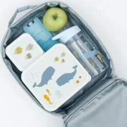 A Little Lovely Company Lot De 4 Boîtes à Goûter Océan -Bébé Rêves Promos Magasin lot de 4 boites a gouter ocean 6