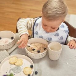 LÄSSIG Lot De 4 Cuillères Baleine Little Water -Bébé Rêves Promos Magasin lot de 4 cuilleres baleine little water 3