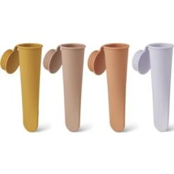 Liewood Lot De 4 Moules à Glace Krelle Yellow Mellow Multi Mix