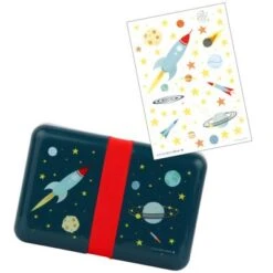 A Little Lovely Company Lunch Box Espace -Bébé Rêves Promos Magasin lunch box espace 3