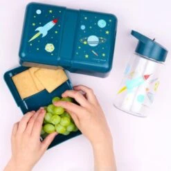 A Little Lovely Company Lunch Box Espace -Bébé Rêves Promos Magasin lunch box espace 5