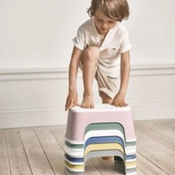 BabyBjörn Marche Pied Gris Et Blanc -Bébé Rêves Promos Magasin marche pied gris et blanc 3