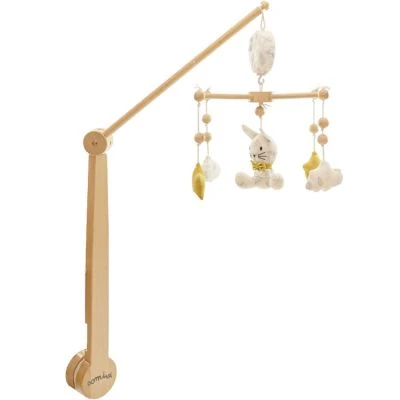 Mobile Musical Lapin Leafy Bunny 1 Mobile Musical Lapin Leafy Bunny