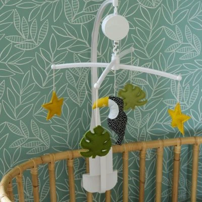 Mobile Musical Toucan Jaune Vert (mélodie Au Choix) 3 Mobile Musical Toucan Jaune Vert (mélodie Au Choix) – Image 3