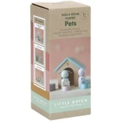 Little Dutch Niche Chien Et Chat Et Accessoires En Bois -Bébé Rêves Promos Magasin niche chien et chat et accessoires en bois 3