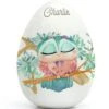 Oeuf En Porcelaine Chouette (personnalisable)