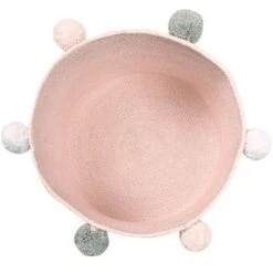Lorena Canals Panier De Rangement Bubbly En Coton Rose (30 X 30 Cm) -Bébé Rêves Promos Magasin panier de rangement bubbly en coton rose 30 x 30 cm 3