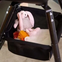 Childhome Panier De Rangement Mesh Pour Chaise Haute Evolu Noir -Bébé Rêves Promos Magasin panier de rangement mesh pour chaise haute evolu noir 5