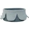 Lorena Canals Panier De Rangement Pétale Bleu (20 X 33 Cm)