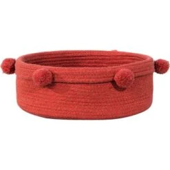 Lorena Canals Panier De Rangement Tray Brique (30 X 12 Cm)