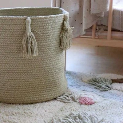 Lorena Canals Panier De Rangement Woody Olive (30 X 30 Cm) 7 Lorena Canals Panier De Rangement Woody Olive (30 X 30 Cm) – Image 7