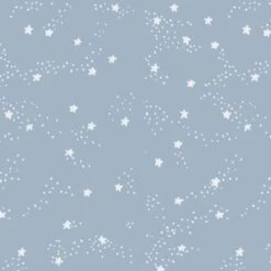 Papier Peint Intissé Constellation Bleu (10 M)
