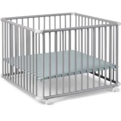 Parc Belami + Gris Clair Avec Fond Vert D'eau (97 X 97 Cm)