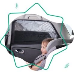 Badabulle Pare-soleil Chaussette Voiture -Bébé Rêves Promos Magasin pare soleil chaussette voiture 3