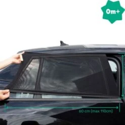 Badabulle Pare-soleil Chaussette Voiture -Bébé Rêves Promos Magasin pare soleil chaussette voiture 4